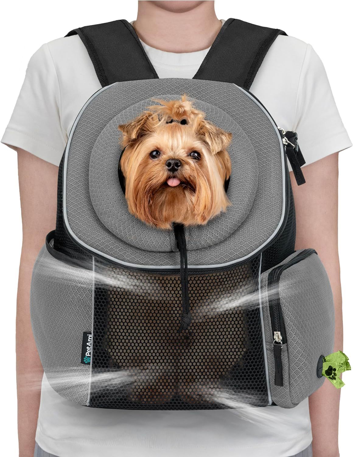 Sac à Dos de Transport Respirant Pour chien