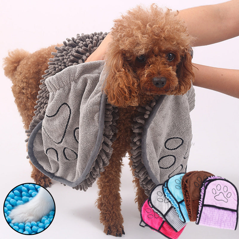 Serviette Ultra-Absorbante pour Chien et Chat