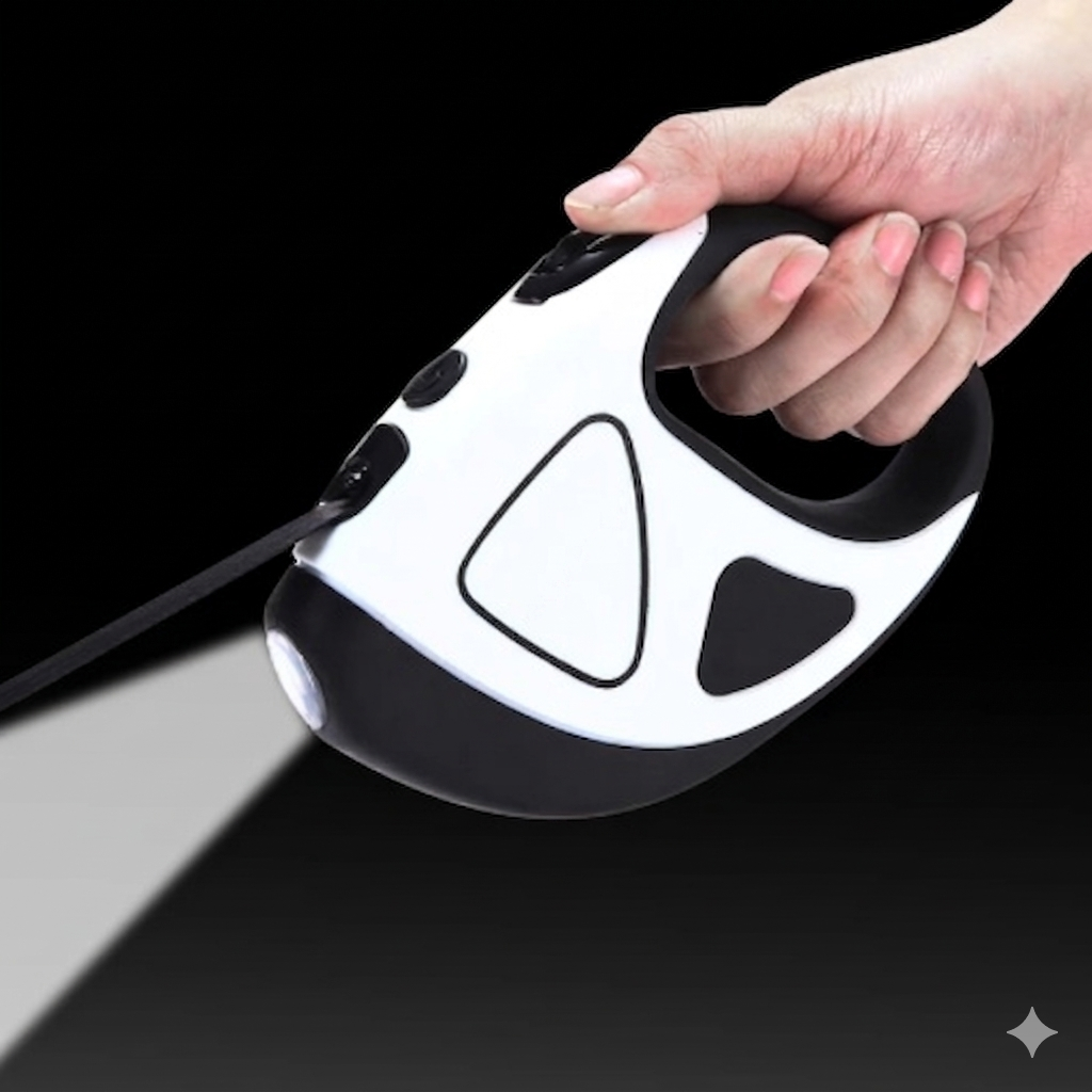 Laisse Rétractable Lumineuse LED
