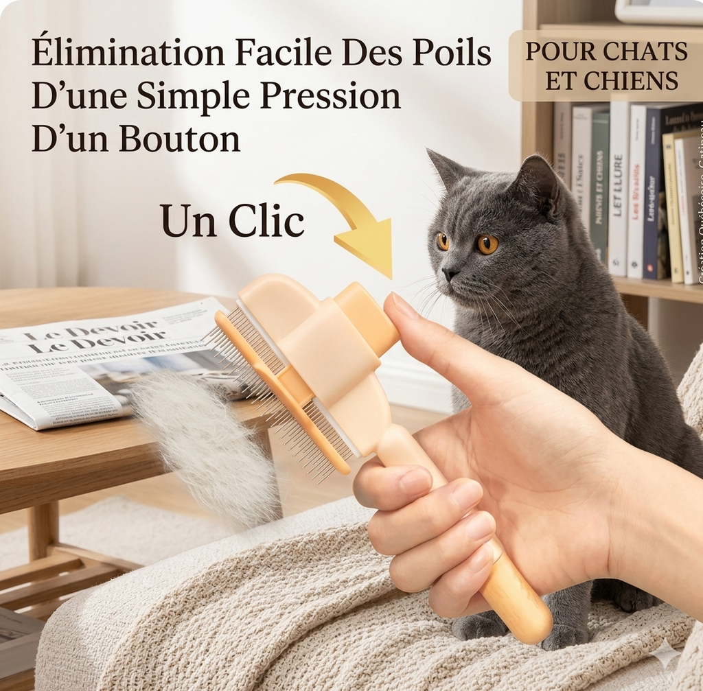 Brosse de Toilettage Express