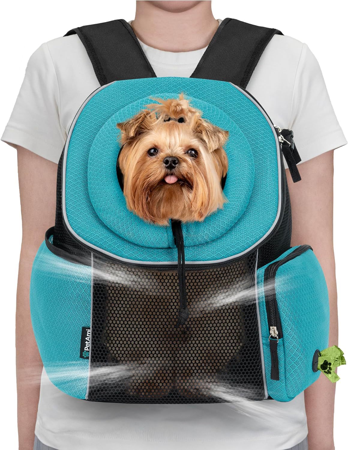 Sac à Dos de Transport Respirant Pour chien