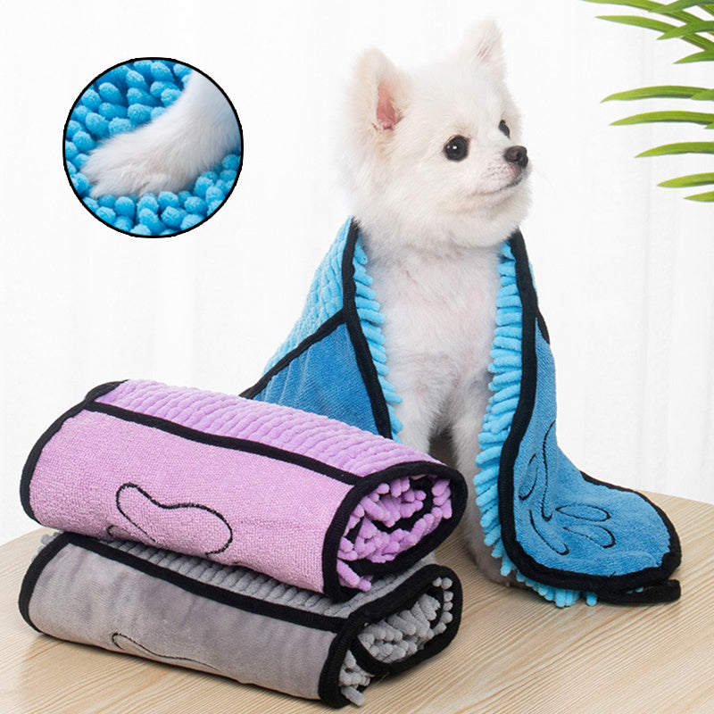 Serviette Ultra-Absorbante pour Chien et Chat