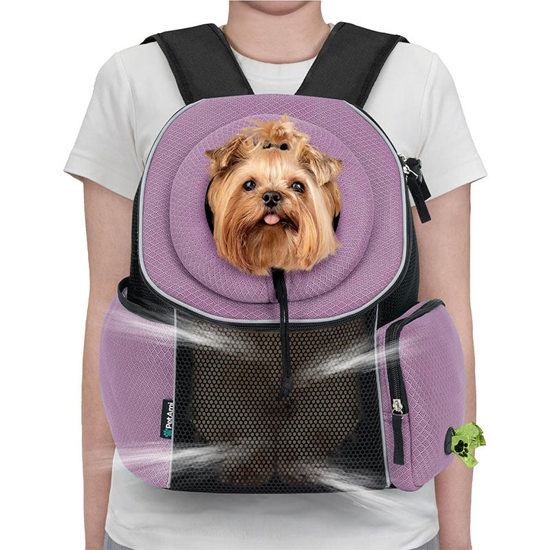 Sac à Dos de Transport Respirant Pour chien